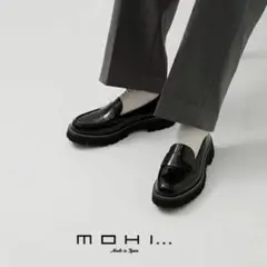 MOHI モヒ／カウレザーチャンキーローファー