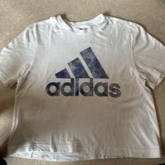 adidas 半袖Tシャツ ホワイト マーブルロゴのサムネイル