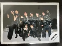 Snow Man 公式写真 9人 黒色衣装