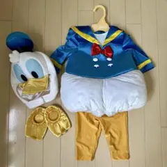 ハロウィン ディズニー ドナルドダック コスチューム 6-12ヶ月