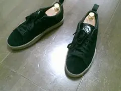 ディーゼル　スニーカー　黒　２６．５　スエード