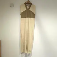 nuyuh ウユ ロングワンピース 淡色系