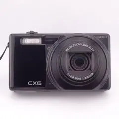 【ショット数313回】 RICOH CX6 ブラック コンパクトデジタルカメラのサムネイル