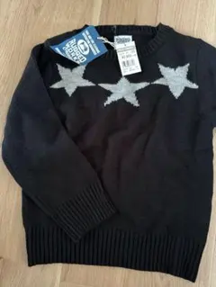 RUGGED WORKS 新品タグ付　120 ニット　セーター　星柄