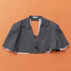 MAISON SPECIAL ジッパー付テーラードジャケット クリーム色 MAISON SPECIAL ジャケット テーラードジャケット 「UNISEX