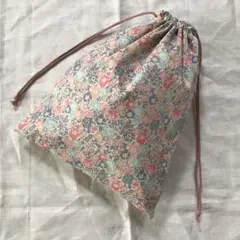 リバティ　巾着袋　ハンドメイド　Michelle
