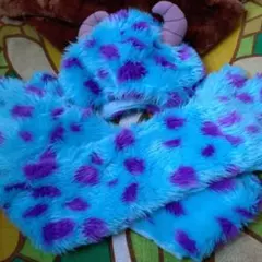 ディズニーファンキャップ　 マフラーキャップ モンスターズインク サリー