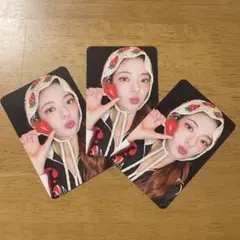 ITZY GOLD makestar トレカ いちご 対面ペンサ　リア