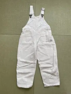 BEAMS mini オーバーオール 120サイズ ホワイト