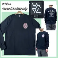 美品✨完売品ホワイトマウンテニアリング WMBC ボタニカルバックロゴスウェットのサムネイル