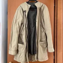 BEAMS HEART メンズベージュ モッズコート