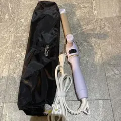 SALONIA カールヘアアイロン パープル　25mm