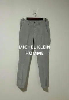 MICHEL KLEIN HOMME メンズ スラックス ポリエステル 日本製