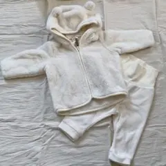 H&M くまみみ　ハリネズミ　セットアップのサムネイル