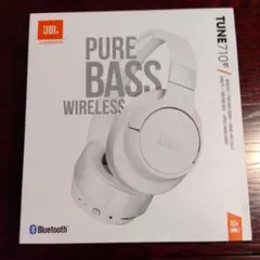JBL TUNE710BT ワイヤレスヘッドホン　ホワイト