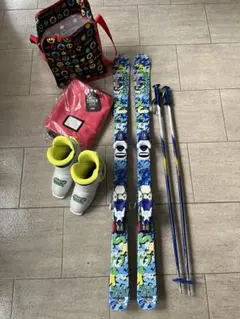 スキー板（袋おまけ） スキーケース（ボックス型 箱型) 155cmまで スキーとストックが