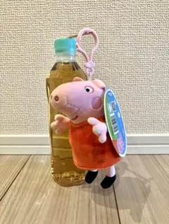 【圧縮せず郵送】Peppa Pig ぬいぐるみ マスコットキーホルダー