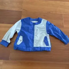 バイカラー ジッパー付きジャケット　ジャンパー