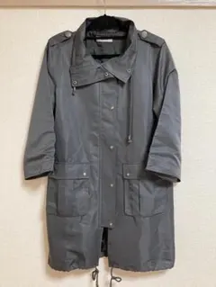 新品　グレー 8分袖おしゃれアウター