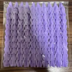 折り鶴　千羽鶴　100羽　薄紫