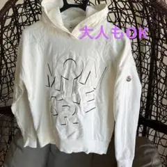 MONCLER キッズホワイト パーカー　12A
