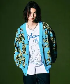 【もりもり様専用】glamb 花柄 カーディガン M