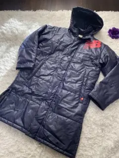 美品new balance中綿　ロングベンチコート　防寒　150 ユニセックス