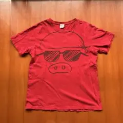 DRUG STORE'S 赤い豚デザイン Tシャツ
