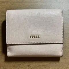 FURLA ピンク 二つ折り財布