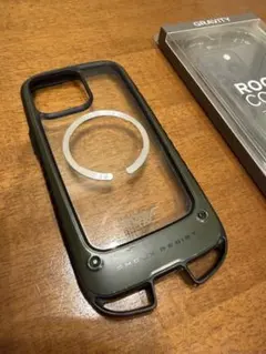 【値下げ!】ROOT CO. iPhone 15 ProMax用ケース カーキ色