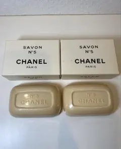 【2個セット】CHANEL No.5 シャネル サヴォン 石けん 75g