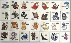 ポケモンパン　デコキャラシール　まとめ　59枚