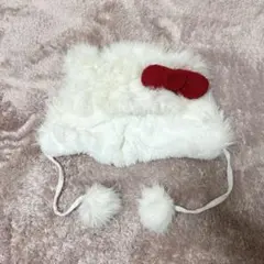 キティちゃん ファンキャップ ふわふわ 被り物
