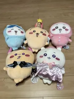 ちいかわパジャマBIGぬいぐるみ×ちいかわてんしあくまBIGぬいぐるみおまけ付き