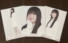 小川彩　白×白コーデ　コンプ