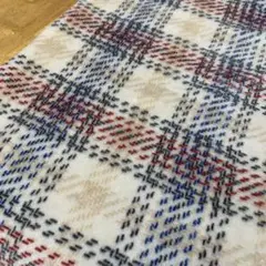 フリース生地 タータンチェック柄 110cm×45cm