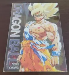 ドラゴンボール ジャンショ 限定 下敷き スーパーサイヤ人 孫悟空のサムネイル