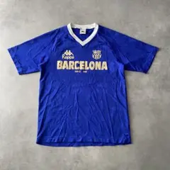 【希少】90s Kappa FC BARCELONA ゲームシャツ L AY32