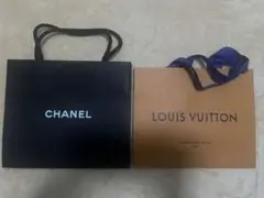 【CHANEL & LOUIS VUITTON /シャネル＆ヴィトン】ショップ袋