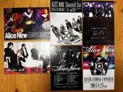 【アリス九號.】直筆サイン入り写真5枚セット アリス九號.】直筆サイン入り写真5枚セット アリス九號.】直筆