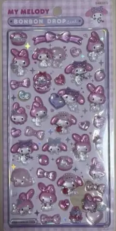 新品 マイメロディ BONBON DROP SEAL ボンボンドロップシール