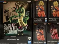 ドラゴンボール SPIRITFLICKS 孫悟空 4種、ヒストリーボックス神龍