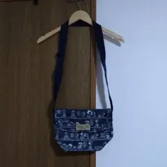 PEANUTS スヌーピー ショルダーバッグ ネイビー