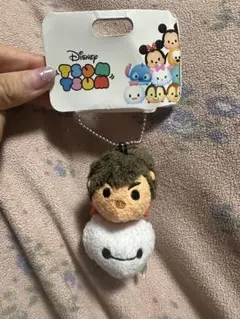 ディズニー　ツムツム　ベイマックス&ヒロ　ぬいぐるみ　マスコット キーホルダー