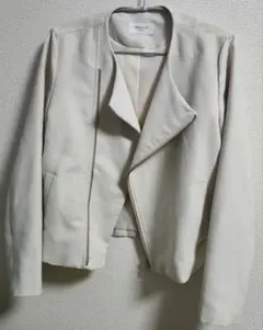 【OPAQUE.CLIP】レディース アイボリー ジャケット Mサイズ