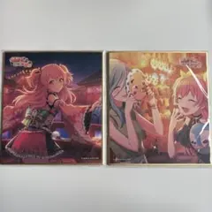 プロセカ　桃井愛莉　ミニ色紙　夏祭り、鳴り響く音は