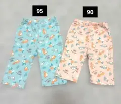 ドキンちゃん＆コキンちゃん ７分丈パンツ 90cm 95cm 2枚