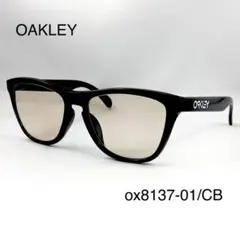 付属なしオークリーox8137-03偏光ダークグレーサングラスFrogskins