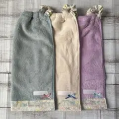 おりこうタオル おりこうエプロン リボン 一重 3枚セット