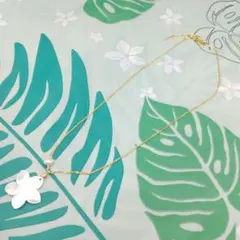 シェルネックレス パール付き ハワイ パールのサムネイル